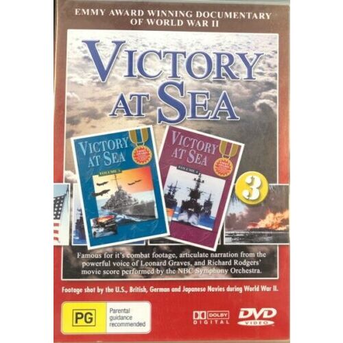 Victory At Sea 3 -Educational DVD Series Rare Aus Stock New