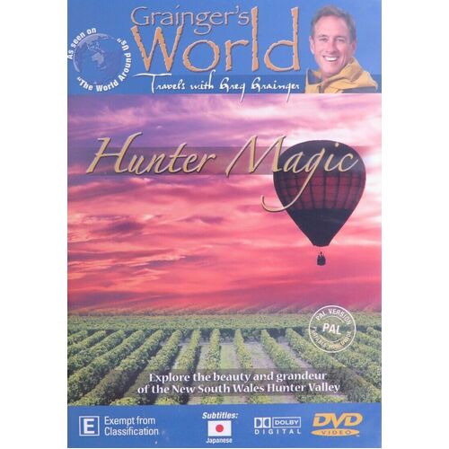 Grainger&#39;s World Hunter Magic -Educational DVD Series Rare Aus Stock New