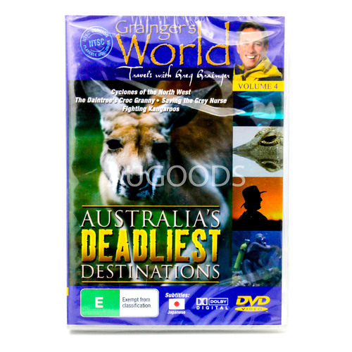 Grainger&#39;s World - Australia&#39;s Deadliest Destinations - DVD Series New