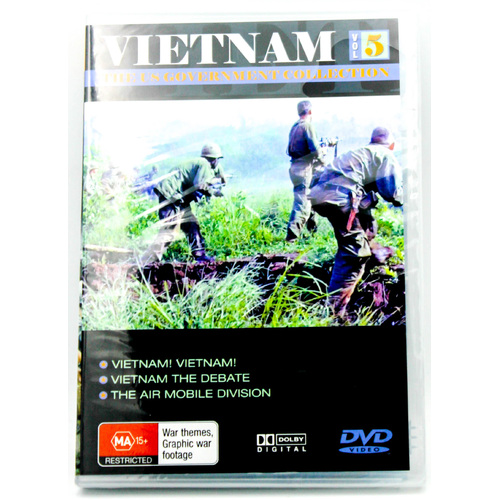 Vietnam Volume 5: The Government Collection -DVD War Series New