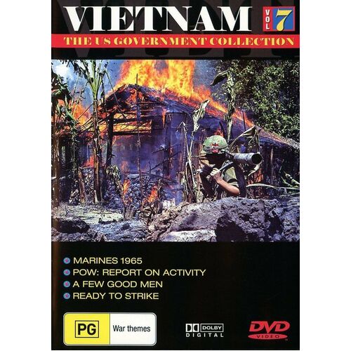 Vietnam Vol 7 : The US Government Collection -DVD War Series New Region ALL
