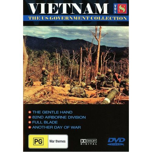 Vietnam Vol 8 : The US Government Collection -DVD War Series New