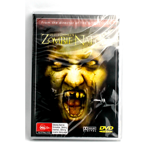 Ulli Lommel&#39;s ZOMBIE NATION - Rare DVD Aus Stock New Region ALL
