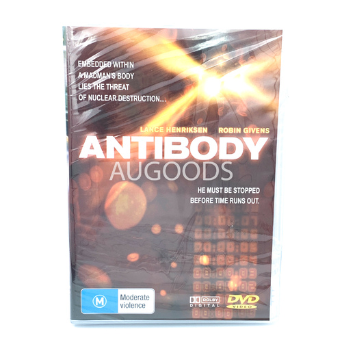 Antibody Lance Henriksen Robin Givens - Rare DVD Aus Stock New Region ALL