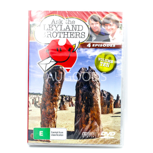ASK THE LEYLAND BROTHERS 4 EPISODES Volume 10 DVD