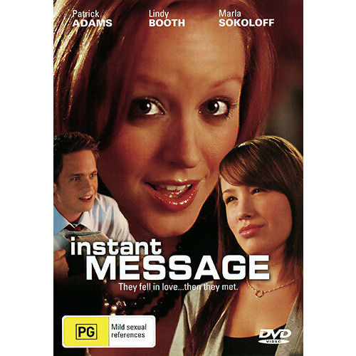 INSTANT MESSAGE Marla Sokoloff Patrick J. Adams Lindy Booth - DVD New