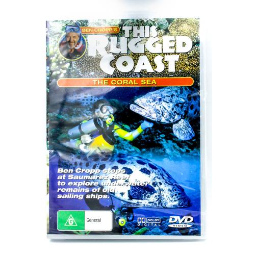Ben Cropp&#39;s This Rugged Coast - The Coral Sea -Educational DVD Series New