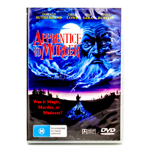 Apprentice to Murder - Donald Sutherland - Mia Sara - DVD New Region ALL