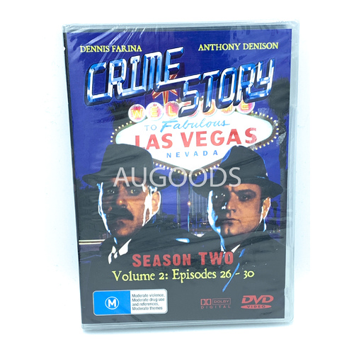 Crime story Las Vegas: Volume 2 episodes 26-30 - DVD Series New Region ALL