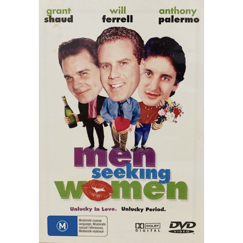 Men Seeking Women Will Ferrell -Rare DVD Aus Stock Comedy New Region 4