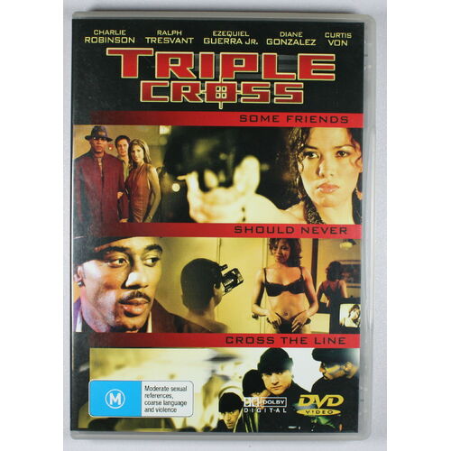 TRIPLE CROSS AND PAL SYSTEM - Rare DVD Aus Stock New Region ALL