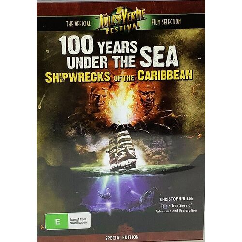 100 Years Under The Sea: Shipwrecks of the Carribean DVD