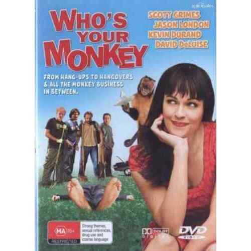 Who&#39;s Your Monkey -Rare DVD Aus Stock Comedy New