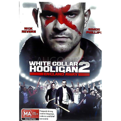 WHITE COLLAR HOOLIGAN 2: ENGLAND AWAY - Rare DVD Aus Stock New