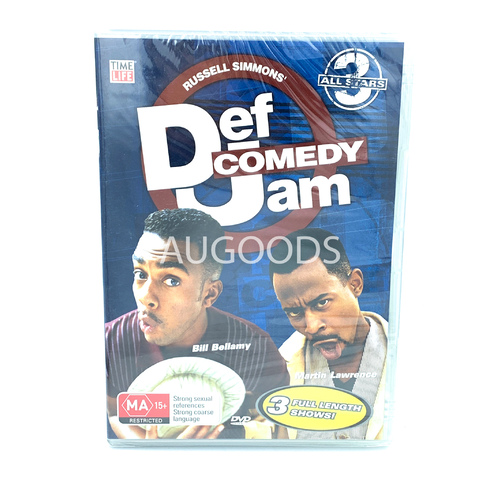All stars 3 Def Jam Comedy -DVD Comedy Series Rare Aus Stock New