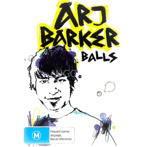Arj Barker Balls -DVD Comedy Series Rare Aus Stock New Region ALL