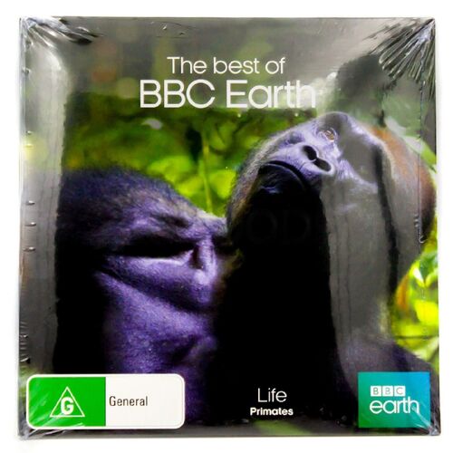 Life-Primates-BBC Earth-Slip Case - DVD Series Rare Aus Stock New