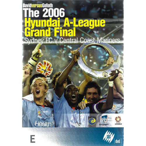 THE 2006 HYUNDAI A-LEAGUE GRAND FINAL - DVD Series Rare Aus Stock New Region 4