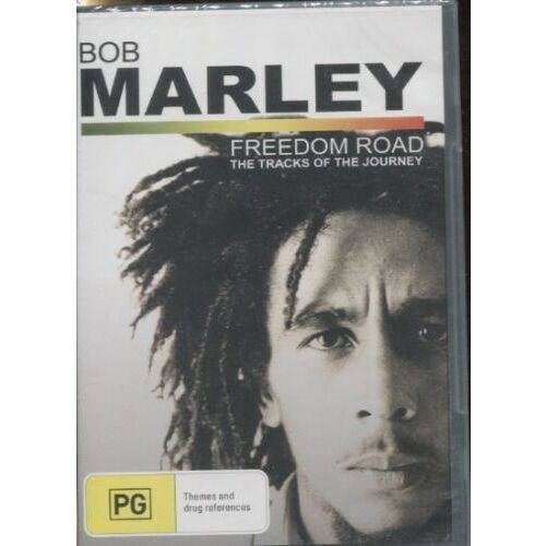 BOB MARLEY - FREEDOM ROAD - THE TRACKS OF THE JOURNEY -DVD Series -Music New