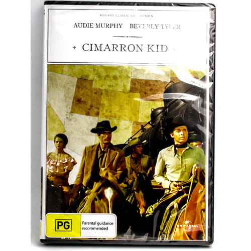 Cimarron Kid - Rare DVD Aus Stock New Region 4
