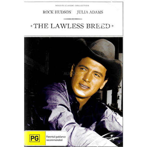 The Lawless Breed (1953) : Rock Hudson - Rare DVD Aus Stock New Region 4