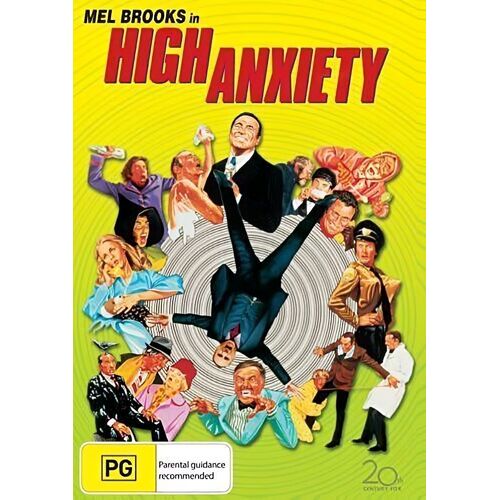 HIGH ANXIETY MEL BROOKS MADELINE KAHN CLORIS LEACHMAN DVD