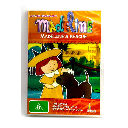 Madeline - Madeline&#39;s Rescue -Kids DVD Series Rare Aus Stock New