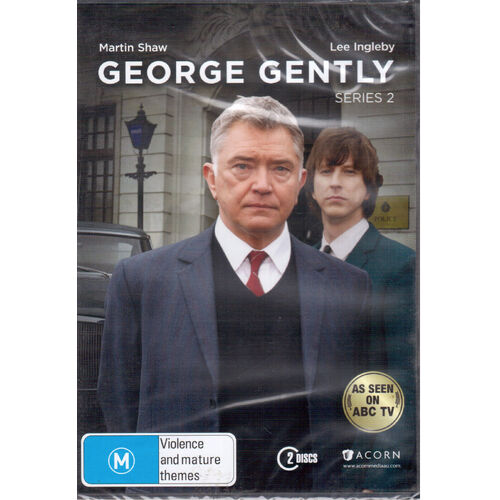 GEORGE GENTLY: SERIES 2 - DVD Series Rare Aus Stock New Region 4
