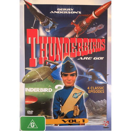 Thunderbirds : Vol 1 All Regions C Gerry Anderson&#39;s DVD