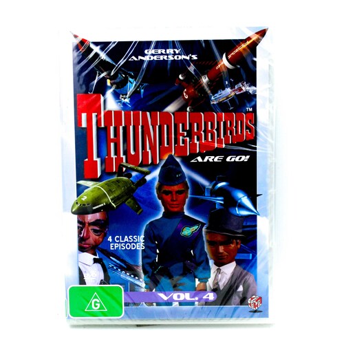 Thunderbirds Are Go - 4 Classic Episodes -DVD Series Comedy New