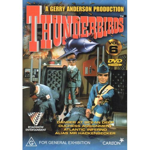 Thunderbirds : Vol 6 REGION 4 DVD