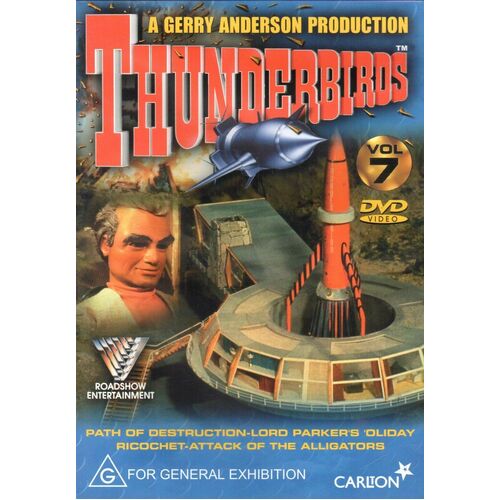 Thunderbirds : Vol 7 REGION 4 -DVD Comedy Series Rare Aus Stock New