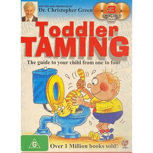 Toddler Taming Dr Christopher Green 3 Disc Set Set -Educational DVD Series New