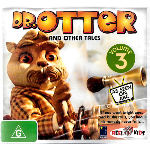 Dr. Otter and other tales - Vol 3 -Kids DVD Series Rare Aus Stock New Region 4