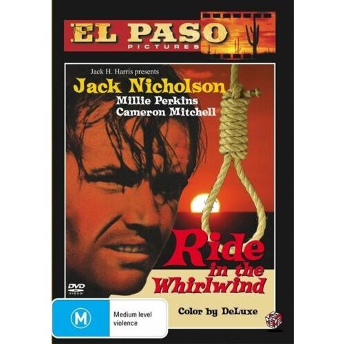Ride In The Whirlwind - Rare DVD Aus Stock New