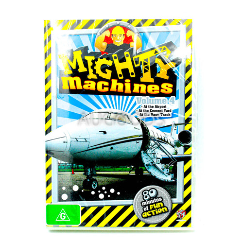 Mighty Machine Volume 4 -Educational DVD Series Rare Aus Stock New Region 4