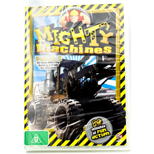 Mighty Machines Volume 9 - DVD Series Rare Aus Stock New Region 4