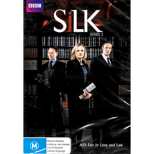 SILK - SERIES 2 - Rare DVD Aus Stock New Region 4