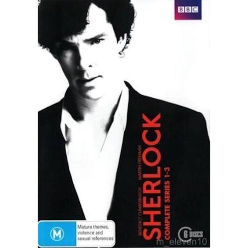 SHERLOCK SEASONS 1 2 3 - DVD Series Rare Aus Stock New