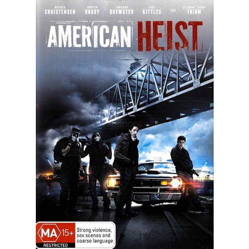 American Heist - Rare DVD Aus Stock New Region 4