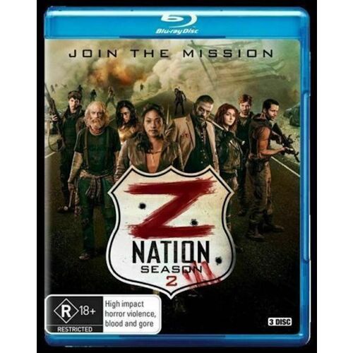 Z NATION SERIES 1 &amp; 2 - Blu-Ray Series Rare Aus Stock New Region B