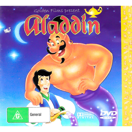 Aladdin -Kids DVD Rare Aus Stock New Region ALL