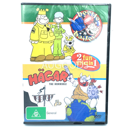 Beetle Bailey Hagar the Horrible Kid&#39;s ChildrenAnimated -Kids DVD Series New