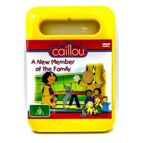 Caillou - A New Member of the Family -Kids DVD Series Rare Aus Stock New