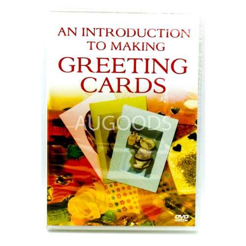 An Introduction to Making Greeting Cards -Educational DVD Series New Region ALL