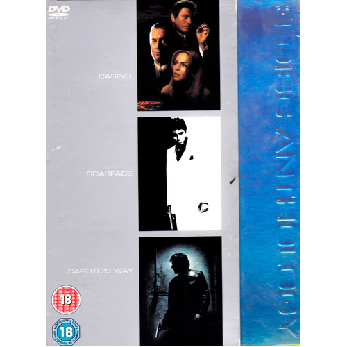 Casino, Scarface &amp; Carlito&#39;s Way DVD Preowned: Disc Like New