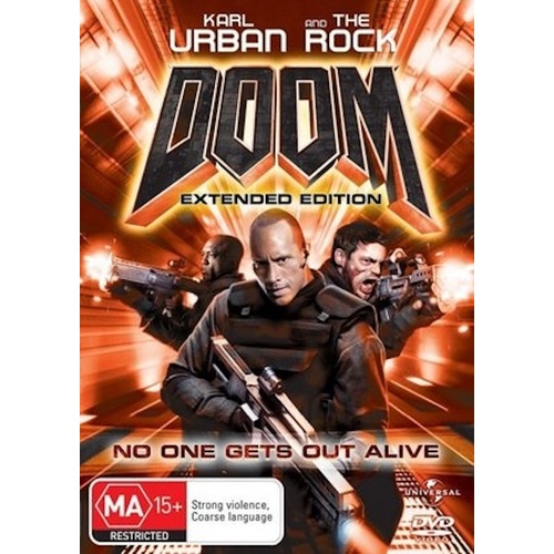 Doom - Rare DVD Aus Stock PREOWNED: DISC LIKE NEW