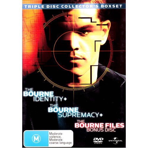 Bourne Identity/Bourne Supremacy with Bonus Disc DVD Preowned: Disc Like New