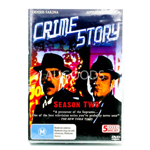 CRIME STORY - SEASON 2 - 5 Disc DVD Preowned: Disc Like New