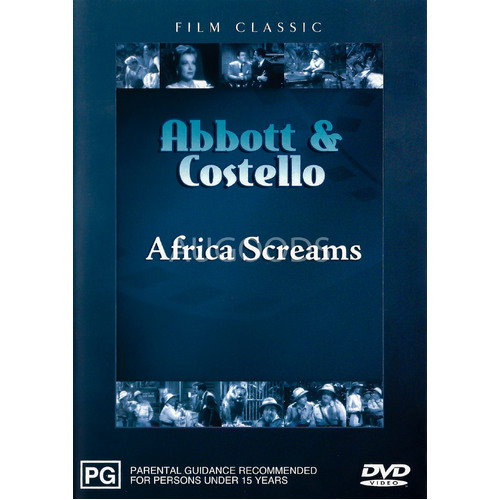 Abbott &amp; Costello Africa Screams DVD Preowned: Disc Like New